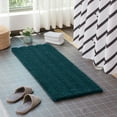 thumbnail image 2 of CHUN YI Non-Slip Bathroom Mat Absorbent Plush Polyester, 20"x32", Teal, 2 of 6