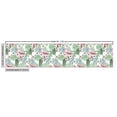 thumbnail image 2 of Ambesonne Hawaiian Fabric by the Yard Upholstery, Island Leaves Flamingos, 2 Yards, Multicolor, 2 of 4