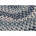 thumbnail image 3 of Colonial Mills BC53R108X108 9 ft. Boston Common Round Rug, Capeside Blue, 3 of 4