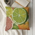 thumbnail image 3 of SHANXI Throw Pillow Case Cover Citrus-Fruit Of Grapefruit Orange Red - Pillow Case 24x24in, 3 of 5