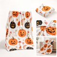 thumbnail image 4 of Halloween Throw Blanket, Soft Plush Fleece Throw Blanket, Cozy Black Orange Pumpkin Floral Leaf Mushroom Blanket,Halloween Holiday Decor for Halloween Party Sofa Bed Living Room Indoor Use,59x79Inch, 4 of 4