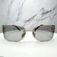 thumbnail image 2 of MIU MIU Sunglasses New MUA51S 5AK50K Authentic Gold Wrap 2025 Runway, 2 of 6
