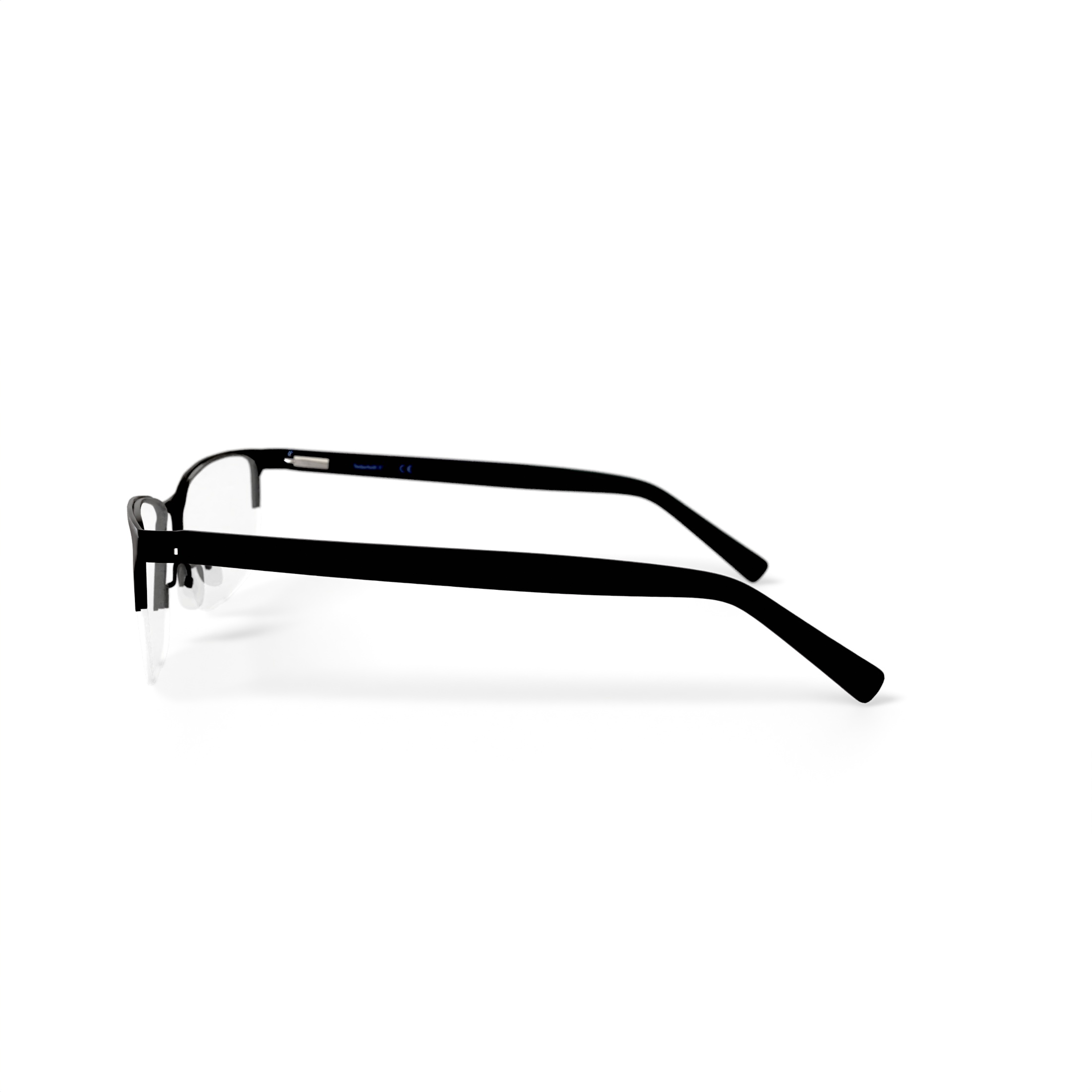 Timberland Men's TB1805-1 Rectangular Prescription Eyeglasses with Case, Black