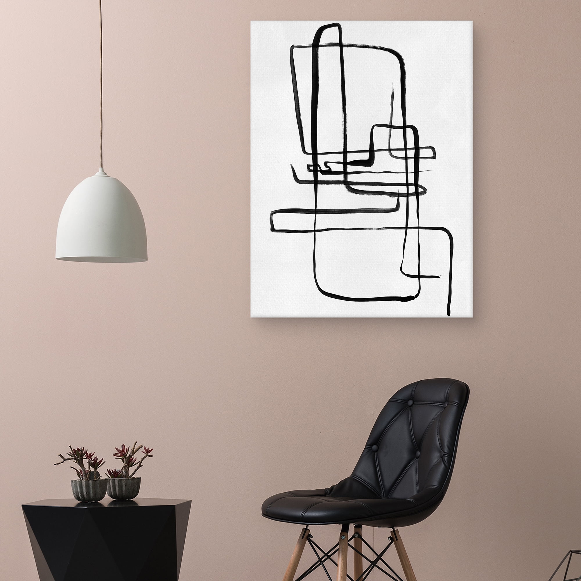 Scribbles II by Studio Arts Canvas Art Print