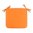 thumbnail image 1 of Cojín de asiento Zulema Cojines de asiento con correas Naranja 40x40cm, 1 of 8