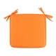 thumbnail image 1 of Cojín cuadrado acolchado para silla, suave, con correas, 40 x 40 cm, para cafetería en casa. naranja, 1 of 9