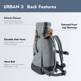 thumbnail image 4 of Mochila portabebés K9 Sport Sack Urban 3 Medium Concrete, 4 of 5
