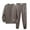 Coffee, variant on AWARDER Men's Spring Fall 2-Piece Set, Solid Color Waffle Knit Long Sleeve Round Neck Top and Sweatpants, Comfortable Casual Outfit For Lounge and Home,Beige,L