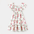 thumbnail image 2 of PatPat Family Matching Color Block Tee and Ditsy Floral Shirred Top Dress Sets, 2 of 5
