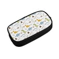 thumbnail image 2 of Goofa Dinosaur Pattern Big Capacity Pencil Pen Case Office College Large Storage High Capacity Bag Pouch Holder Box Organizer, 2 of 9