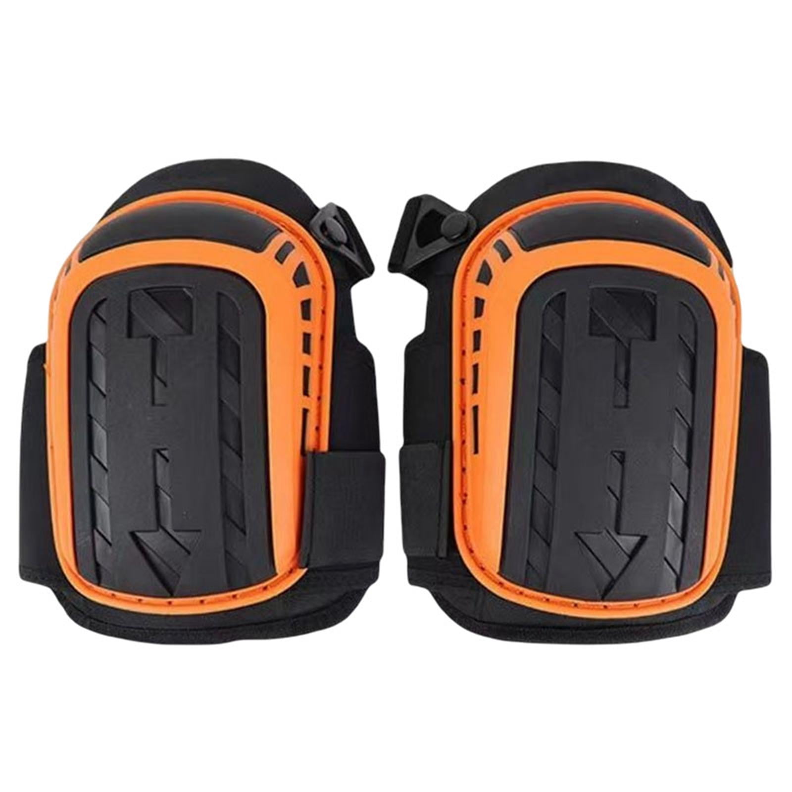 Professional Knee Pads for Work - Heavy Duty Foam Padding Kneepads for Construction, Gardening, Flooring with Comfortable Gel on to Save Knees