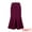 Purple, variant on DARING DIVA Women's High Elastic Waist Fishtails Midi Skirts for Work L Purple