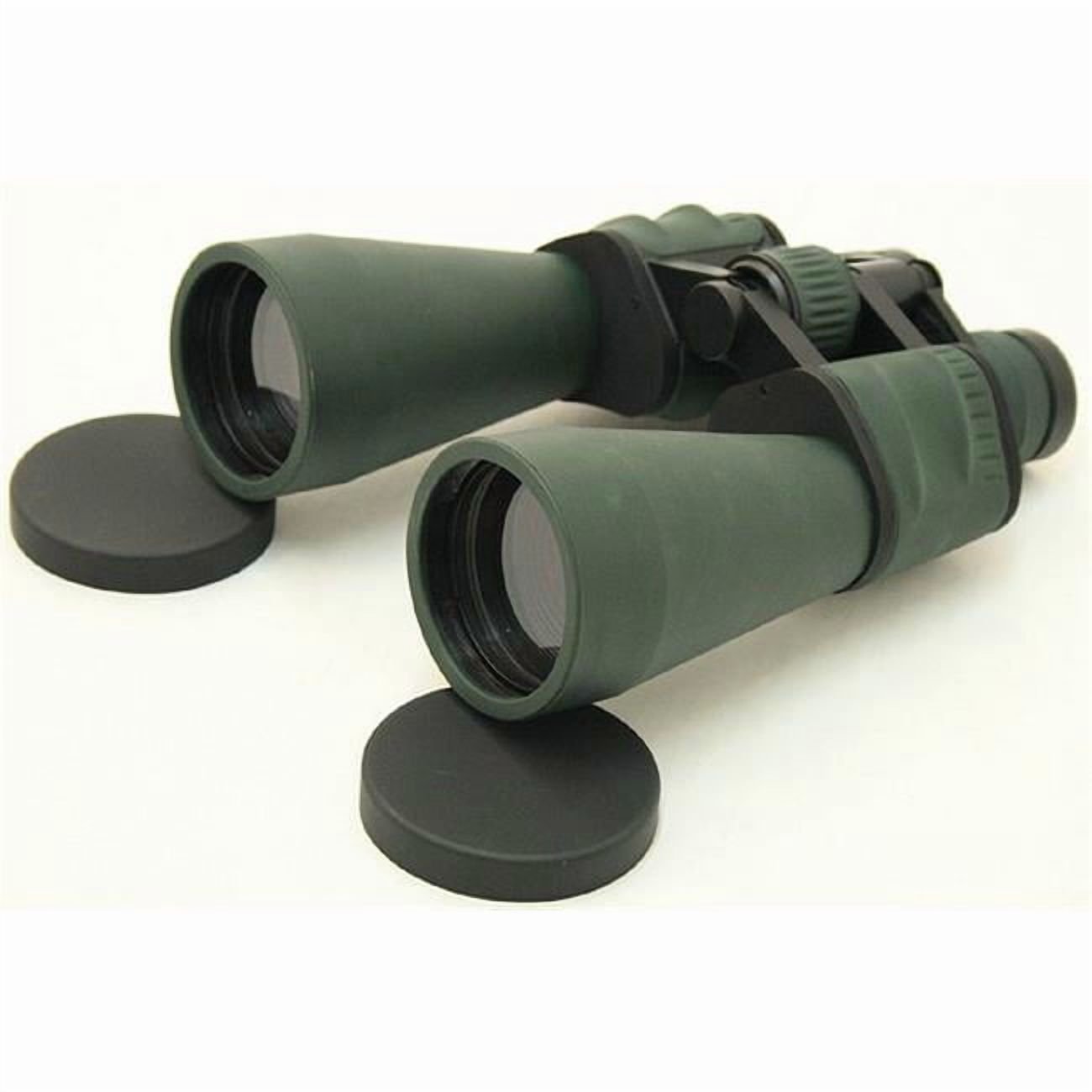 Zoom Green Binoculars - 10x Magnification - 120x90mm - Set of 1 - Durable Carrying Case