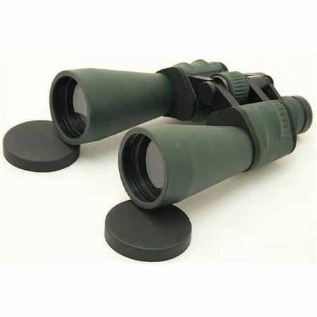 Zoom Green Binoculars - 10x Magnification - 120x90mm - Set of 1 - Durable Carrying Case