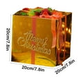 thumbnail image 3 of dajkiuy Gift Boxes Christmas Decorations, Merry Christmas Christmas Tree Present Boxes, Christmas Home Gift Box Decorations 8"x8"x8", 3 of 6