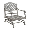 thumbnail image 5 of Apoda Cast Aluminum Club Motion Chair With Cushion (Set of 2), 5 of 7