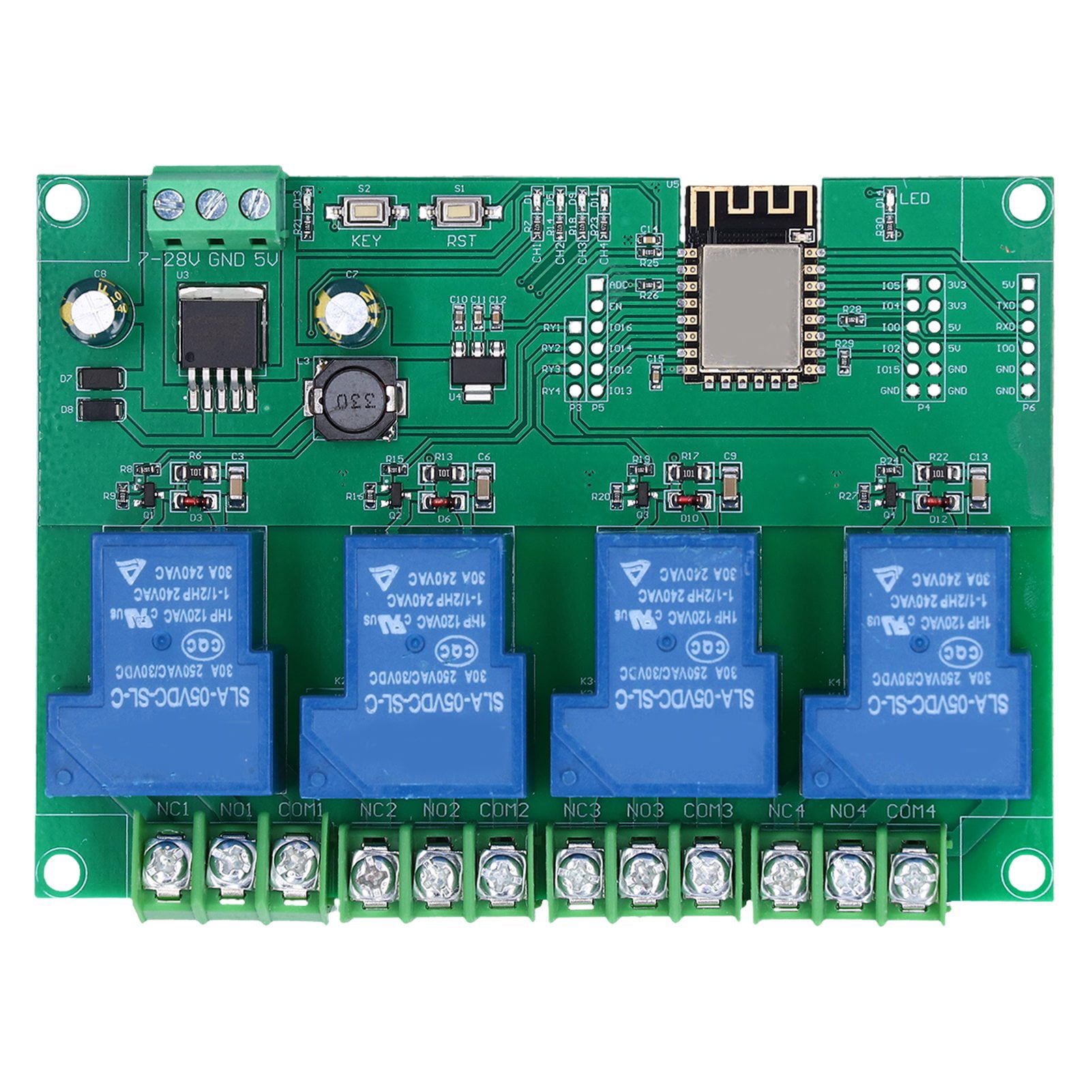Relay Module, Wireless Control Easy Connection Relays Board For ESP8266