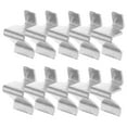 thumbnail image 6 of YSNOOWE 10Pcs Metal Shelf Clips U Shaped Silver Iron for Archive Shelves and Home Use, 6 of 8