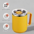 thumbnail image 4 of 450 Ml Acero Inoxidable Aislada Con Asa Y Tapa (naranja), 4 of 9