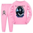 thumbnail image 3 of Addams-Pijama de dibujos animados para niños, ropa de dormir familiar para niños, ropa de casa para niñas, ropa de dormir de Navidad, novedad, 3 of 4