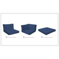 thumbnail image 1 of Ensemble Coussin pour BELLE-07b en Marine, 1 of 2