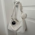 thumbnail image 3 of 9440 Bolso Hombro para Mujer Bolso Cruzado Versátil Harajuku Color Sólido Con Monedero (blanco) Blanco Con, 3 of 9