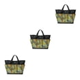thumbnail image 2 of Maytalsory Sac de Rangement d'Outil Portable 1/2/3/5 pour le Stockage d'Outil Organisé Sac à Outils de Jardinage Intérieur Sangle Réglable Noir + Jaune Fleur 3PCS, 2 of 6