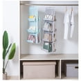 thumbnail image 2 of Coofit Hanging Purse Organizer Oxford Cloth Nonwoven Handbag Organizer Closet Organizer, 2 of 7