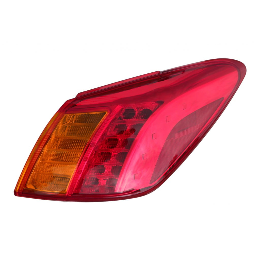 Halogen Tail Light For 2009-2010 Nissan Murano To 10-09 Right Amber//Red w// Bulbs