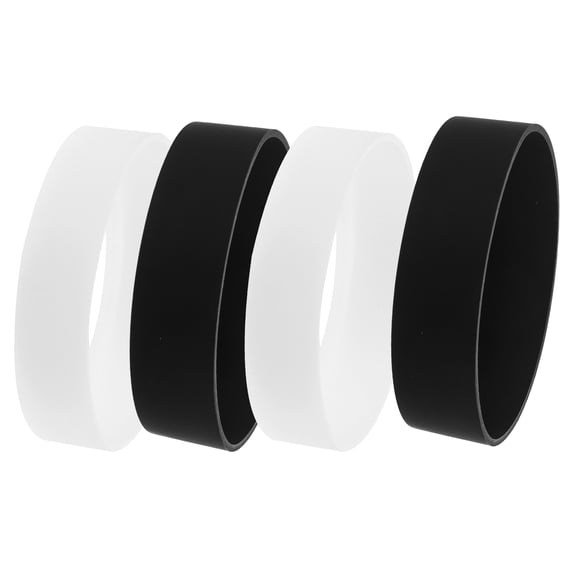 SWETRACE 4Pcs Multipurpose Bottle Boot Anti-Slip Design for Tumblers and Water Bottles 8.00X8.00X2.00cm