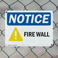 thumbnail image 5 of (2 Pack) Fire Wall OSHA Notice Sign 18 Inch X 12 Inch Indoor / Outdoor Rust-Free Aluminum Metal Signs for Workplace, Workshop, and Construction Site, Made in the USA, 5 of 8