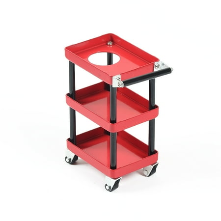 3 Layers Metal RC Car Tools Rack Maintenance Trolley for 1/8 1/10 1/12 ...