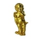 thumbnail image 5 of Estatua de angelito, escultura artística, adorno coleccionable, figura de resina para repisa Oro, 5 of 9