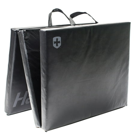 Harbinger 3 Part Tri-Fold Exercise Gym Mat, 2-Inch