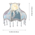 thumbnail image 2 of Soimiss Elegant Fabric Lampshade Scallop Fringe for Home Romantic Mood, 2 of 5