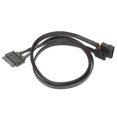 thumbnail image 3 of Cable de alimentación de datos de 7 + 15 pines m / f Cable sata30 Cable de extensión de alimentación de datos de 7 + 15 pines de 4 pines macho a hembra 30 para transmisión de ANGGREK Otros, 3 of 8