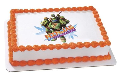 Teenage Mutant Ninja Turtles Edible Cake Topper Decoration