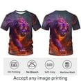 thumbnail image 3 of WHNBCW Novelty Fun Tiger T-shirt Funny Animal Graphic Tee Shirt Men, 3 of 7