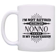 thumbnail image 2 of ThisWear Retirement Gift I'm Not Retired Being Nonno is My Profession 11 ounce Coffee Mug, 2 of 4
