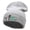 Heather Grey, variant on Duck Hunting Season Embroidered 12 Inch Long Knitted Beanie - Heather Grey OSFM