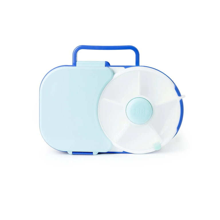 GoBe Kids Bento Lunch Box with Snack Spinner, Blue photo 1