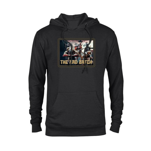 Star Wars The Bad Batch Ready for Battle - Pullover Hoodie for Adults - Customized-Black