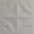 thumbnail image 5 of Ekena Millwork 19 5/8"W x 19 5/8"H Crystal EnduraWall Decorative 3D Wall Panel, Universal Aged Metallic Weathered Steel (Covers 2.67 Sq. Ft.), 5 of 6