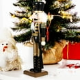 thumbnail image 4 of LOLIPPYY Christmas Traditional Nutcracker Figure Desktop Nutcracker Statue Christmas Party Nutcracker, 4 of 7
