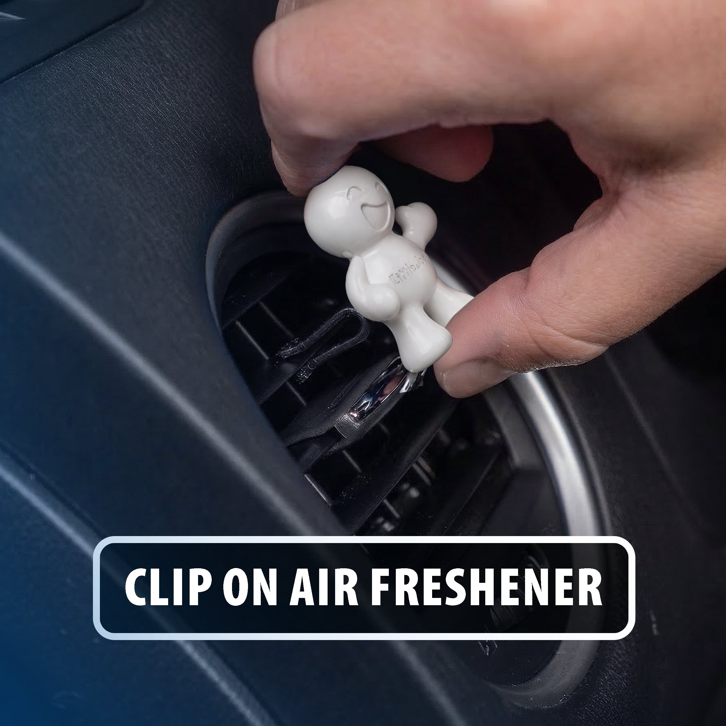 (2 pack) Little Joe 96401 New Car Scent, Car Air Freshener, Clips to A/C Air Vent, Alcohol-Free Fragrance Oil, Non-Hazardous and Non-Toxic Plastic, Set of 1