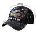 thumbnail image 2 of United States 250th Anniversary Hat,1776-2026 Eagle Embroidery Patriotic Baseball Cap,250 Anniversary USA Hat, 2 of 2