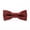 Dark Red, variant on Men Faux Leather Pre-tied Bow Tie Wedding Party Groom Suit Tuxedo Shirt Bowtie
