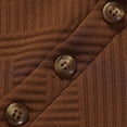 thumbnail image 6 of Aeguzox Mens Hoodies Plain Relaxed Fashionable Button-Up Drawstring Long-Sleeved,Size 3XL, 6 of 8