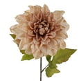 thumbnail image 4 of (3 pack) Mainstays Indoor Artificial Flower Stem, Dried Look Dahlia, Cream Color, Assembled Height 24.75", 4 of 10