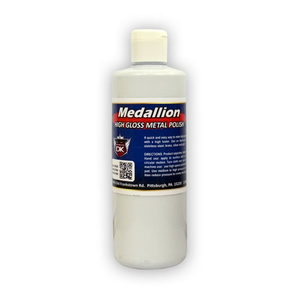 Medallion High Gloss Chrome & Metal Polish 16 Oz